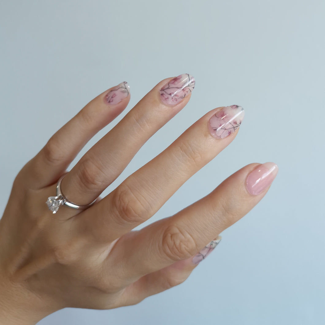 Buy Blossom 🌸 Premium Designer Nail Polish Wraps & Semicured Gel Nail Stickers at the lowest price in Singapore from NAILWRAP.CO. Worldwide Shipping. Achieve instant designer nail art manicure in under 10 minutes - perfect for bridal, wedding and special occasion.