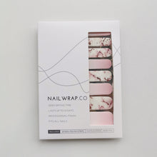 Load image into Gallery viewer, Buy Rose Gold Marble Premium Designer Nail Polish Wraps &amp; Semicured Gel Nail Stickers at the lowest price in Singapore from NAILWRAP.CO. Worldwide Shipping. Achieve instant designer nail art manicure in under 10 minutes - perfect for bridal, wedding and special occasion.