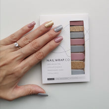 Load image into Gallery viewer, Buy Winter Palette (Solid) Premium Designer Nail Polish Wraps &amp; Semicured Gel Nail Stickers at the lowest price in Singapore from NAILWRAP.CO. Worldwide Shipping. Achieve instant designer nail art manicure in under 10 minutes - perfect for bridal, wedding and special occasion.