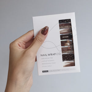 Buy The Smokeshow Premium Designer Nail Polish Wraps & Semicured Gel Nail Stickers at the lowest price in Singapore from NAILWRAP.CO. Worldwide Shipping. Achieve instant designer nail art manicure in under 10 minutes - perfect for bridal, wedding and special occasion.