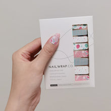 Load image into Gallery viewer, Buy Miss Bunny 🐰 Premium Designer Nail Polish Wraps &amp; Semicured Gel Nail Stickers at the lowest price in Singapore from NAILWRAP.CO. Worldwide Shipping. Achieve instant designer nail art manicure in under 10 minutes - perfect for bridal, wedding and special occasion.