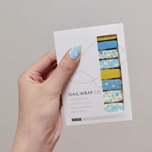Load image into Gallery viewer, Buy Honey Bunny Premium Designer Nail Polish Wraps &amp; Semicured Gel Nail Stickers at the lowest price in Singapore from NAILWRAP.CO. Worldwide Shipping. Achieve instant designer nail art manicure in under 10 minutes - perfect for bridal, wedding and special occasion.