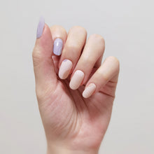 Load image into Gallery viewer, Buy Powder Blush Premium Designer Nail Polish Wraps &amp; Semicured Gel Nail Stickers at the lowest price in Singapore from NAILWRAP.CO. Worldwide Shipping. Achieve instant designer nail art manicure in under 10 minutes - perfect for bridal, wedding and special occasion.