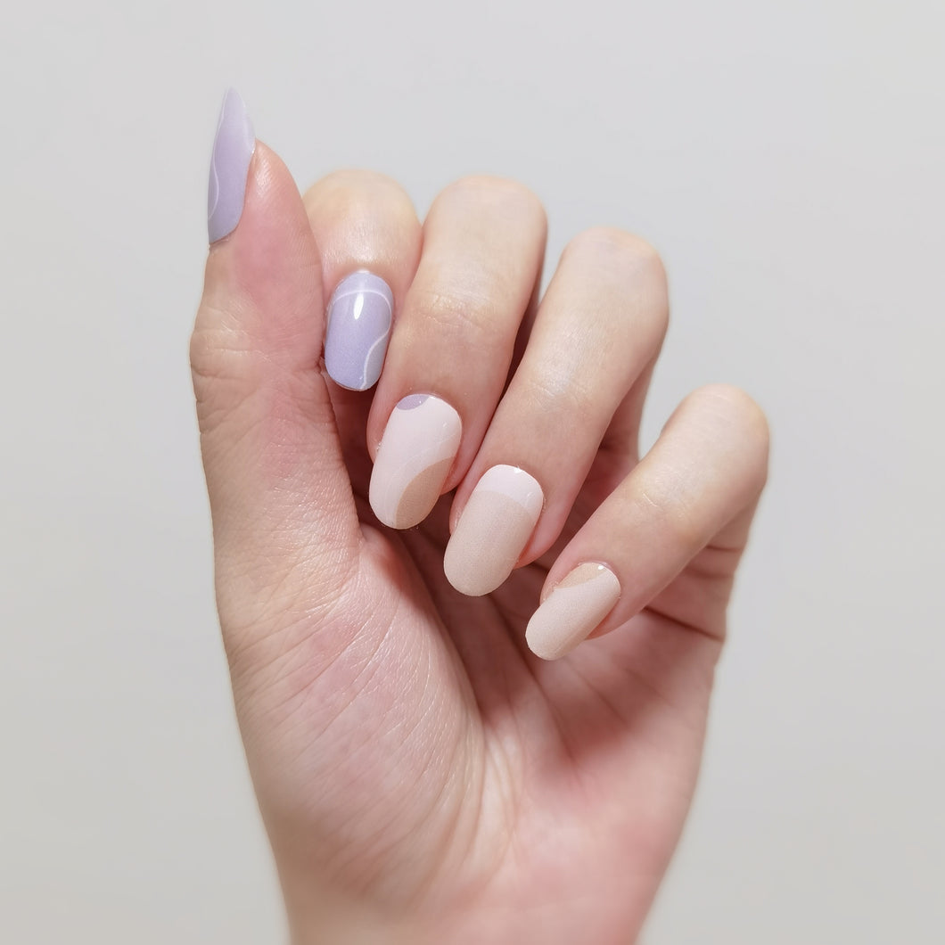 Buy Powder Blush Premium Designer Nail Polish Wraps & Semicured Gel Nail Stickers at the lowest price in Singapore from NAILWRAP.CO. Worldwide Shipping. Achieve instant designer nail art manicure in under 10 minutes - perfect for bridal, wedding and special occasion.