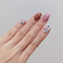 Load image into Gallery viewer, Buy Happy Trails Premium Designer Nail Polish Wraps &amp; Semicured Gel Nail Stickers at the lowest price in Singapore from NAILWRAP.CO. Worldwide Shipping. Achieve instant designer nail art manicure in under 10 minutes - perfect for bridal, wedding and special occasion.
