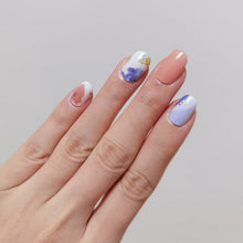Load image into Gallery viewer, Buy Summer Glow Premium Designer Nail Polish Wraps &amp; Semicured Gel Nail Stickers at the lowest price in Singapore from NAILWRAP.CO. Worldwide Shipping. Achieve instant designer nail art manicure in under 10 minutes - perfect for bridal, wedding and special occasion.