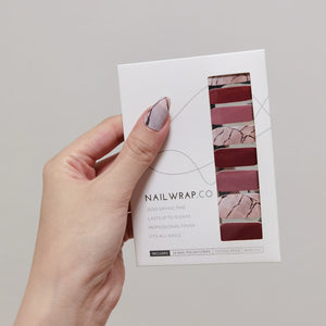 Buy Casual Elegance Premium Designer Nail Polish Wraps & Semicured Gel Nail Stickers at the lowest price in Singapore from NAILWRAP.CO. Worldwide Shipping. Achieve instant designer nail art manicure in under 10 minutes - perfect for bridal, wedding and special occasion.