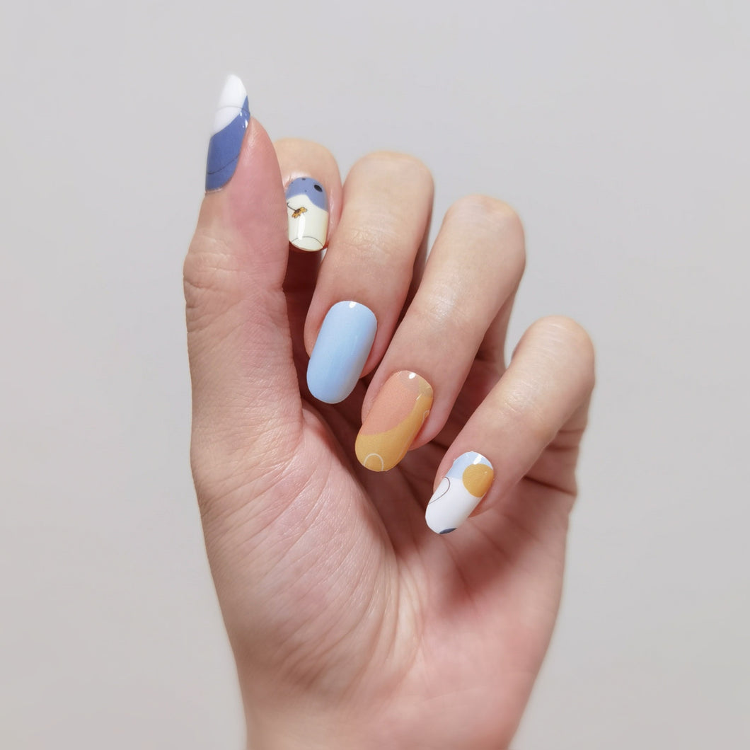 Buy Walking on Sunshine Premium Designer Nail Polish Wraps & Semicured Gel Nail Stickers at the lowest price in Singapore from NAILWRAP.CO. Worldwide Shipping. Achieve instant designer nail art manicure in under 10 minutes - perfect for bridal, wedding and special occasion.