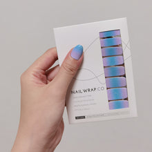 Load image into Gallery viewer, Buy Sparkling Mermaid 🧜🏻‍♀️ Premium Designer Nail Polish Wraps &amp; Semicured Gel Nail Stickers at the lowest price in Singapore from NAILWRAP.CO. Worldwide Shipping. Achieve instant designer nail art manicure in under 10 minutes - perfect for bridal, wedding and special occasion.
