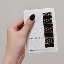 Load image into Gallery viewer, Buy Lightning Bolt ⚡ Premium Designer Nail Polish Wraps &amp; Semicured Gel Nail Stickers at the lowest price in Singapore from NAILWRAP.CO. Worldwide Shipping. Achieve instant designer nail art manicure in under 10 minutes - perfect for bridal, wedding and special occasion.