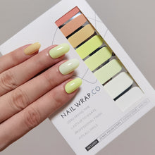 Load image into Gallery viewer, Buy Rays of Sunshine Palette (Solid) Premium Designer Nail Polish Wraps &amp; Semicured Gel Nail Stickers at the lowest price in Singapore from NAILWRAP.CO. Worldwide Shipping. Achieve instant designer nail art manicure in under 10 minutes - perfect for bridal, wedding and special occasion.