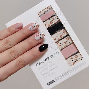 Buy Pink Spots Premium Designer Nail Polish Wraps & Semicured Gel Nail Stickers at the lowest price in Singapore from NAILWRAP.CO. Worldwide Shipping. Achieve instant designer nail art manicure in under 10 minutes - perfect for bridal, wedding and special occasion.