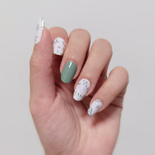 Load image into Gallery viewer, Buy Tenderness 🌿 Premium Designer Nail Polish Wraps &amp; Semicured Gel Nail Stickers at the lowest price in Singapore from NAILWRAP.CO. Worldwide Shipping. Achieve instant designer nail art manicure in under 10 minutes - perfect for bridal, wedding and special occasion.