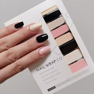 Buy The Essentials Palette (Solid) Premium Designer Nail Polish Wraps & Semicured Gel Nail Stickers at the lowest price in Singapore from NAILWRAP.CO. Worldwide Shipping. Achieve instant designer nail art manicure in under 10 minutes - perfect for bridal, wedding and special occasion.