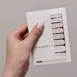 Buy Cherry 🍒 Premium Designer Nail Polish Wraps & Semicured Gel Nail Stickers at the lowest price in Singapore from NAILWRAP.CO. Worldwide Shipping. Achieve instant designer nail art manicure in under 10 minutes - perfect for bridal, wedding and special occasion.