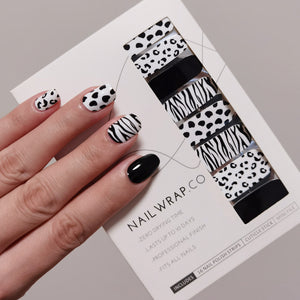 Buy Animal Print Premium Designer Nail Polish Wraps & Semicured Gel Nail Stickers at the lowest price in Singapore from NAILWRAP.CO. Worldwide Shipping. Achieve instant designer nail art manicure in under 10 minutes - perfect for bridal, wedding and special occasion.