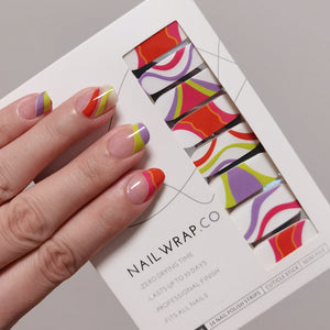 Buy Sun Glow Premium Designer Nail Polish Wraps & Semicured Gel Nail Stickers at the lowest price in Singapore from NAILWRAP.CO. Worldwide Shipping. Achieve instant designer nail art manicure in under 10 minutes - perfect for bridal, wedding and special occasion.