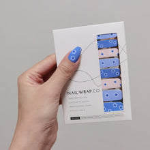 Load image into Gallery viewer, Buy Petite Florals Premium Designer Nail Polish Wraps &amp; Semicured Gel Nail Stickers at the lowest price in Singapore from NAILWRAP.CO. Worldwide Shipping. Achieve instant designer nail art manicure in under 10 minutes - perfect for bridal, wedding and special occasion.