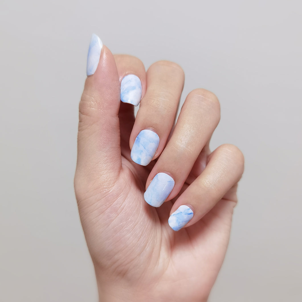 Buy Cool Marble Premium Designer Nail Polish Wraps & Semicured Gel Nail Stickers at the lowest price in Singapore from NAILWRAP.CO. Worldwide Shipping. Achieve instant designer nail art manicure in under 10 minutes - perfect for bridal, wedding and special occasion.