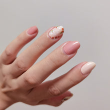 Load image into Gallery viewer, Buy Wildflower Premium Designer Nail Polish Wraps &amp; Semicured Gel Nail Stickers at the lowest price in Singapore from NAILWRAP.CO. Worldwide Shipping. Achieve instant designer nail art manicure in under 10 minutes - perfect for bridal, wedding and special occasion.