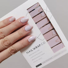 Load image into Gallery viewer, Buy Pastel Paradise Premium Designer Nail Polish Wraps &amp; Semicured Gel Nail Stickers at the lowest price in Singapore from NAILWRAP.CO. Worldwide Shipping. Achieve instant designer nail art manicure in under 10 minutes - perfect for bridal, wedding and special occasion.