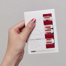 Load image into Gallery viewer, Buy Rosa Premium Designer Nail Polish Wraps &amp; Semicured Gel Nail Stickers at the lowest price in Singapore from NAILWRAP.CO. Worldwide Shipping. Achieve instant designer nail art manicure in under 10 minutes - perfect for bridal, wedding and special occasion.