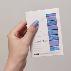 Buy Delora Cloudscape Premium Designer Nail Polish Wraps & Semicured Gel Nail Stickers at the lowest price in Singapore from NAILWRAP.CO. Worldwide Shipping. Achieve instant designer nail art manicure in under 10 minutes - perfect for bridal, wedding and special occasion.