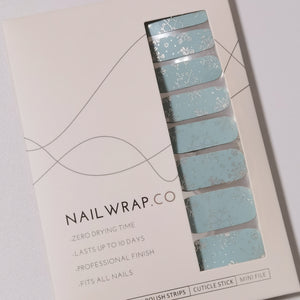 Buy Frosty Snowflake ❄️ Premium Designer Nail Polish Wraps & Semicured Gel Nail Stickers at the lowest price in Singapore from NAILWRAP.CO. Worldwide Shipping. Achieve instant designer nail art manicure in under 10 minutes - perfect for bridal, wedding and special occasion.