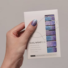 Load image into Gallery viewer, Buy Mermaid Sparkle Premium Designer Nail Polish Wraps &amp; Semicured Gel Nail Stickers at the lowest price in Singapore from NAILWRAP.CO. Worldwide Shipping. Achieve instant designer nail art manicure in under 10 minutes - perfect for bridal, wedding and special occasion.