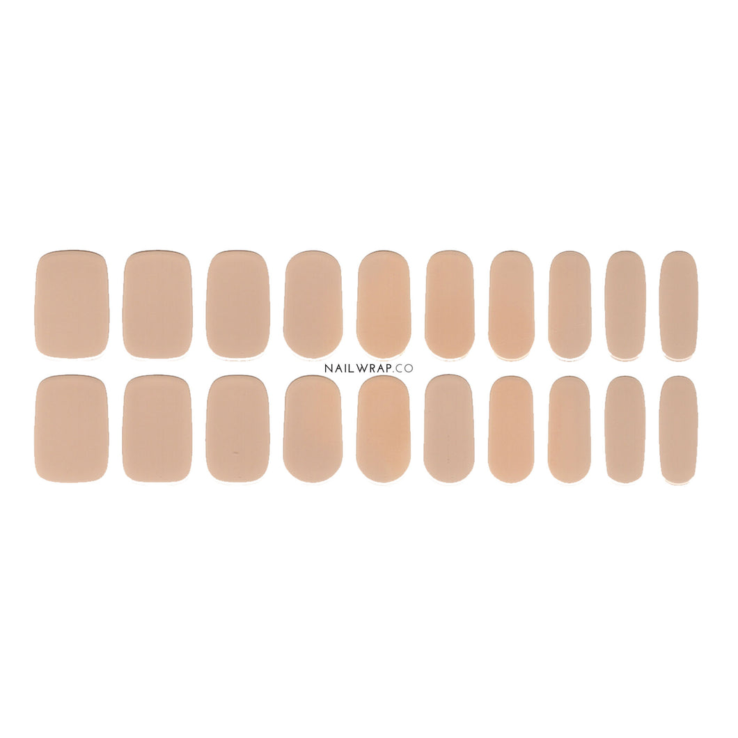 Buy Nude (Semi-Cured Gel) Premium Designer Nail Polish Wraps & Semicured Gel Nail Stickers at the lowest price in Singapore from NAILWRAP.CO. Worldwide Shipping. Achieve instant designer nail art manicure in under 10 minutes - perfect for bridal, wedding and special occasion.