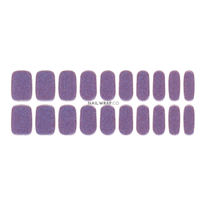 Buy Purple Laser Glitter (Semi-Cured Gel) Premium Designer Nail Polish Wraps & Semicured Gel Nail Stickers at the lowest price in Singapore from NAILWRAP.CO. Worldwide Shipping. Achieve instant designer nail art manicure in under 10 minutes - perfect for bridal, wedding and special occasion.